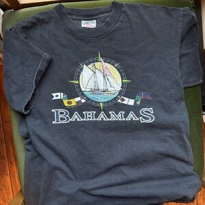 Vintage 1996 Oneita Bahamas Tee, Size L, GUC